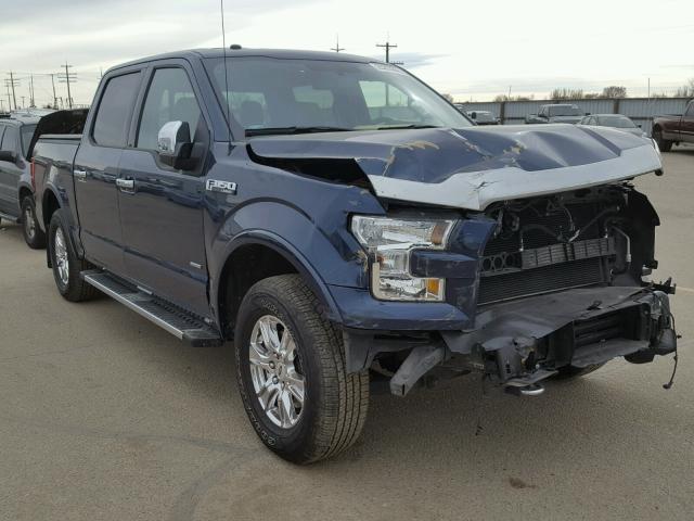 1FTEW1EP4HKC24632 - 2017 FORD F150 SUPER BLUE photo 2