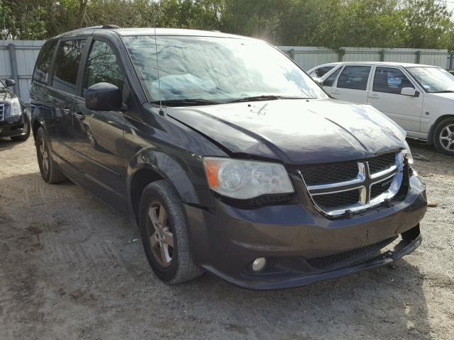 2D4RN5DG6BR618920 - 2011 DODGE GRAND CARA CHARCOAL photo 1