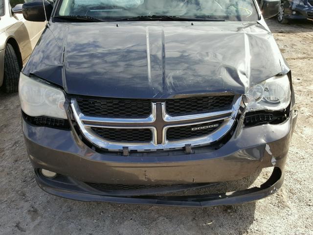 2D4RN5DG6BR618920 - 2011 DODGE GRAND CARA CHARCOAL photo 9