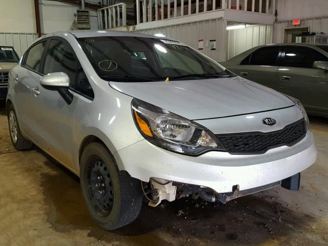 KNADM4A33H6047924 - 2017 KIA RIO LX SILVER photo 1