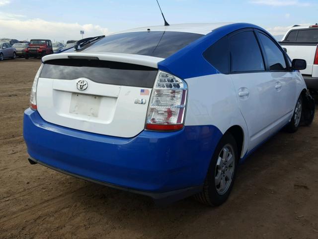 JTDKB20U377545810 - 2007 TOYOTA PRIUS TWO TONE photo 4