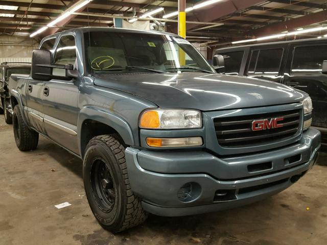 2GTEK13V261350546 - 2006 GMC NEW SIERRA BLUE photo 1