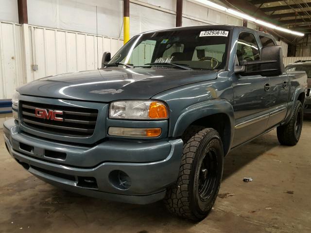 2GTEK13V261350546 - 2006 GMC NEW SIERRA BLUE photo 2