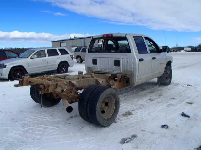 3D3MX48C86G144541 - 2006 DODGE RAM 3500 S GRAY photo 4