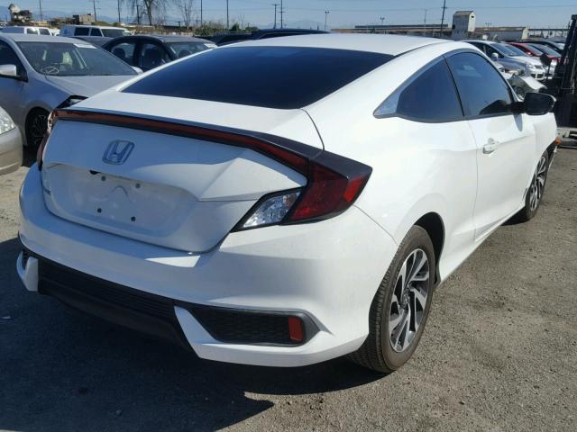 2HGFC4B00GH304216 - 2016 HONDA CIVIC LX WHITE photo 4