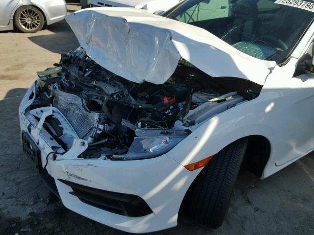 2HGFC4B00GH304216 - 2016 HONDA CIVIC LX WHITE photo 9