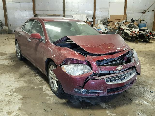 1G1ZE5E11BF179665 - 2011 CHEVROLET MALIBU LTZ Tünd qırmızı foto 1