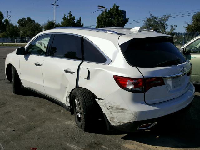 5FRYD4H96GB018708 - 2016 ACURA MDX ADVANC WHITE photo 3