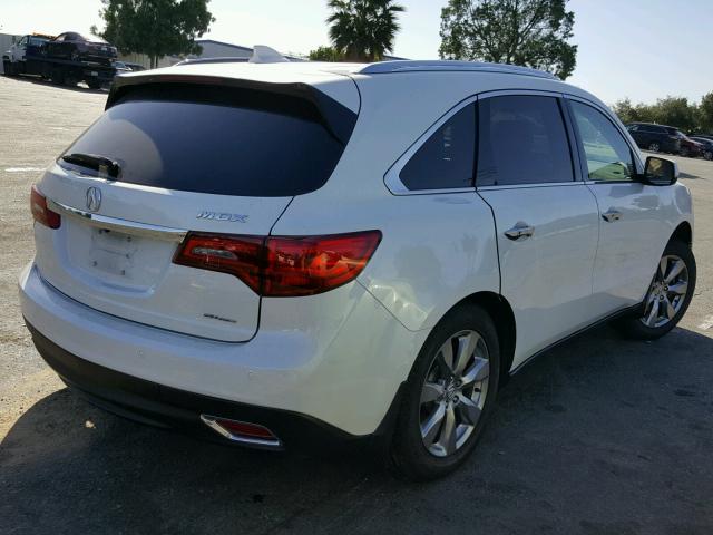 5FRYD4H96GB018708 - 2016 ACURA MDX ADVANC WHITE photo 4