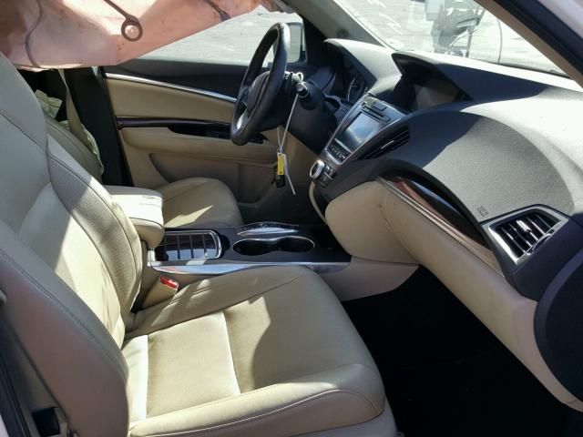 5FRYD4H96GB018708 - 2016 ACURA MDX ADVANC WHITE photo 5