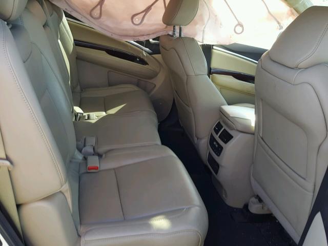 5FRYD4H96GB018708 - 2016 ACURA MDX ADVANC WHITE photo 6