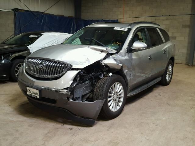 5GAEV23748J185284 - 2008 BUICK ENCLAVE CX SILVER photo 2