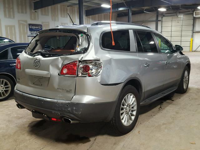 5GAEV23748J185284 - 2008 BUICK ENCLAVE CX SILVER photo 4