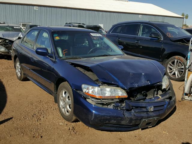 JHMCG66062C007960 - 2002 HONDA ACCORD EX BLUE photo 1