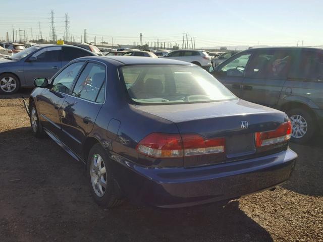 JHMCG66062C007960 - 2002 HONDA ACCORD EX BLUE photo 3