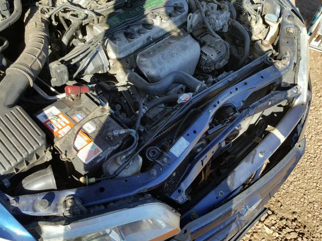 JHMCG66062C007960 - 2002 HONDA ACCORD EX BLUE photo 9