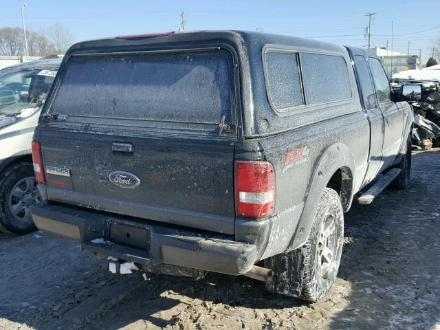 1FTZR45E36PA73887 - 2006 FORD RANGER SUP BLACK photo 4