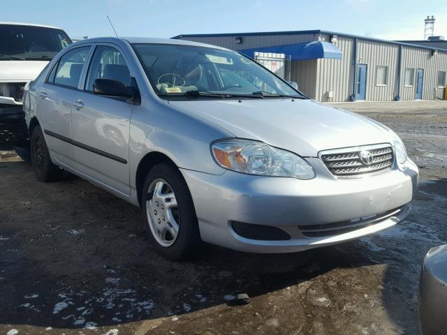 2T1BR32E96C588729 - 2006 TOYOTA COROLLA CE SILVER photo 1