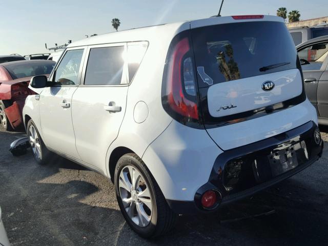 KNDJP3A5XG7856869 - 2016 KIA SOUL + WHITE photo 3