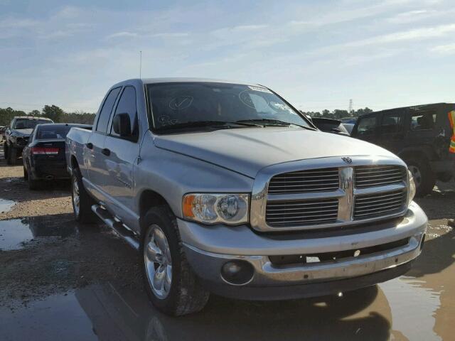 1D7HA18D95S188421 - 2005 DODGE RAM 1500 S SILVER photo 1