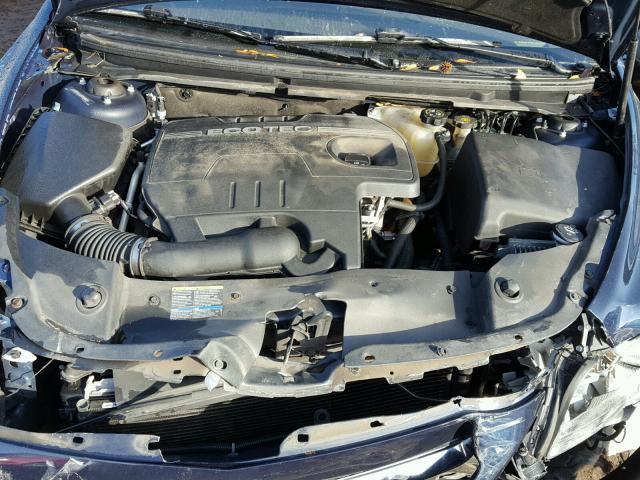 1G1ZB5EB3A4147151 - 2010 CHEVROLET MALIBU LS BLUE photo 7