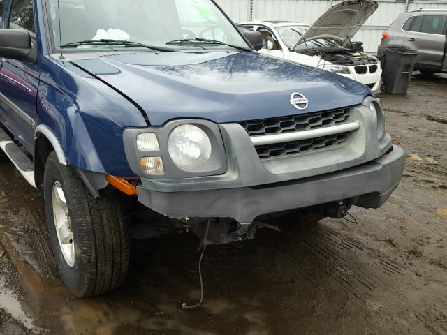 5N1ED28T04C652668 - 2004 NISSAN XTERRA XE BLUE photo 9