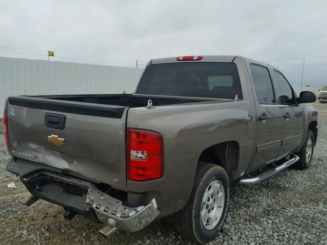 3GCPCSE09CG275277 - 2012 CHEVROLET SILVERADO BROWN photo 4