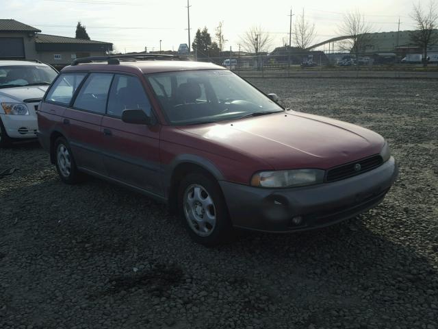 4S3BK6359S6357612 - 1995 SUBARU LEGACY L/O MAROON photo 1