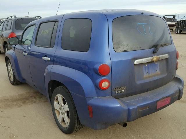 3GNDA13D56S599831 - 2006 CHEVROLET HHR LS BLUE photo 3
