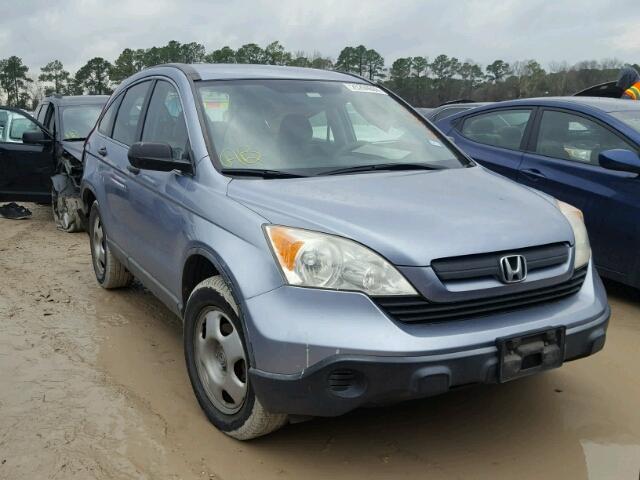 JHLRE383X7C049033 - 2007 HONDA CR-V LX BLUE photo 1