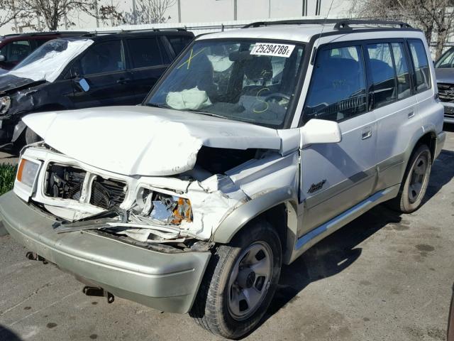 JS3TD21V3V4106421 - 1997 SUZUKI SIDEKICK S WHITE photo 2