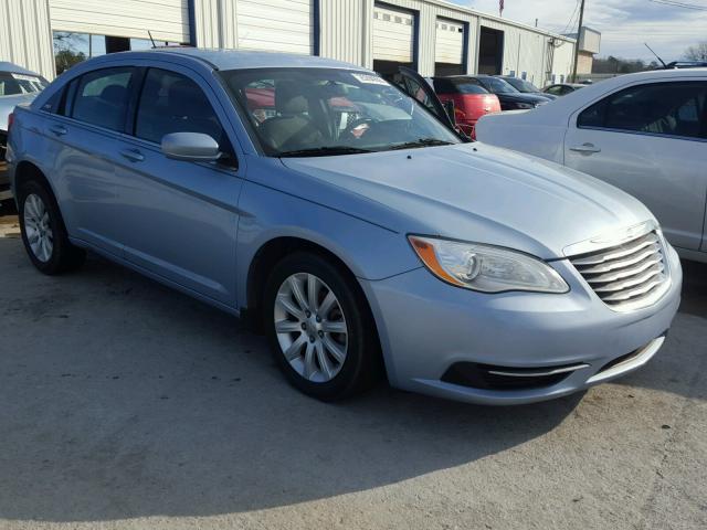 1C3CCBBB8DN596132 - 2013 CHRYSLER 200 TOURIN BLUE photo 1