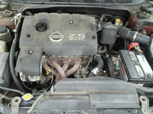 1N4AL11D35N431578 - 2005 NISSAN ALTIMA S RED photo 7