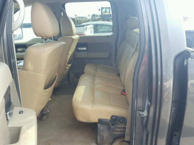 1FTPW12V86FA97806 - 2006 FORD F150 SUPER BROWN photo 6