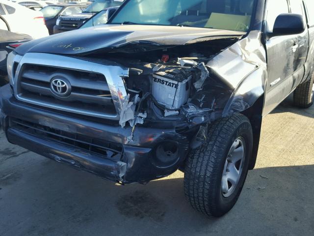 5TETX62N09Z642364 - 2009 TOYOTA TACOMA PRE BLACK photo 9