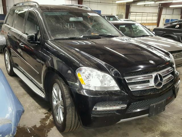 4JGBF7BE2CA799007 - 2012 MERCEDES-BENZ GL 450 4MA BLACK photo 1