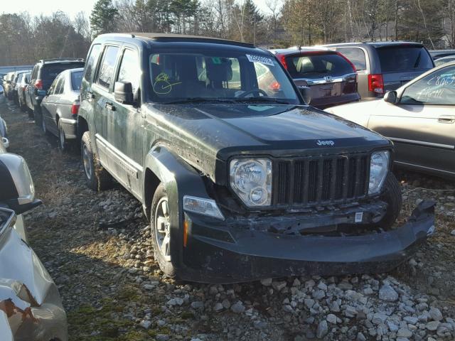 1J4PN2GK9BW519321 - 2011 JEEP LIBERTY SP GREEN photo 1