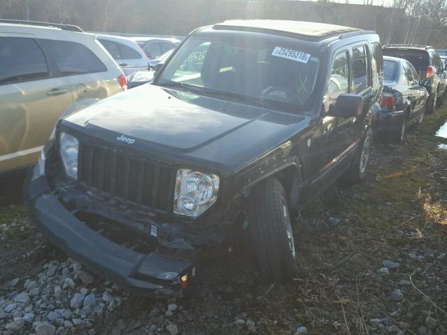 1J4PN2GK9BW519321 - 2011 JEEP LIBERTY SP GREEN photo 2