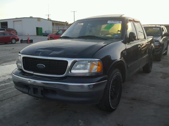 1FTRW07L81KB15988 - 2001 FORD F150 SUPER BLACK photo 2