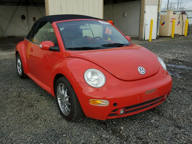 3VWCK21Y63M319506 - 2003 VOLKSWAGEN NEW BEETLE 橙色 照片 1