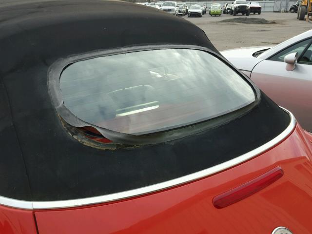 3VWCK21Y63M319506 - 2003 VOLKSWAGEN NEW BEETLE 橙色 照片 9