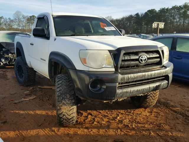 5TEPX42N47Z330339 - 2007 TOYOTA TACOMA WHITE photo 1