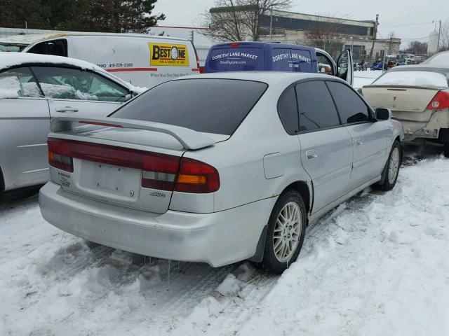 4S3BE625347210966 - 2004 SUBARU LEGACY L S SILVER photo 4