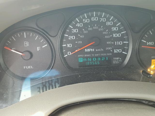 2G1WF52E739376583 - 2003 CHEVROLET IMPALA 黑色 照片 8