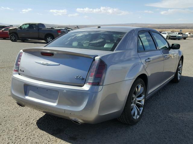 2C3CCABG4EH331000 - 2014 CHRYSLER 300 S SILVER photo 4