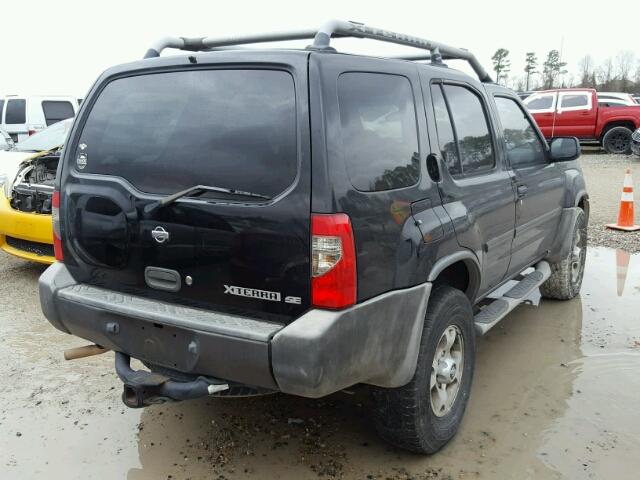 5N1ED28Y8YC519836 - 2000 NISSAN XTERRA XE BLACK photo 4