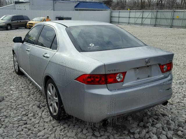 JH4CL96824C023739 - 2004 ACURA TSX SILVER photo 3