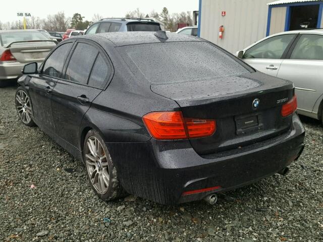 WBA3A9G58DNP36898 - 2013 BMW 335 I BLACK photo 3