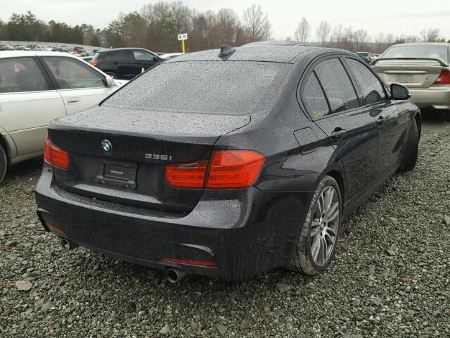 WBA3A9G58DNP36898 - 2013 BMW 335 I BLACK photo 4