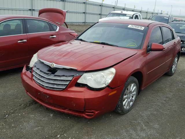 1C3LC46K37N517119 - 2007 CHRYSLER SEBRING RED photo 2